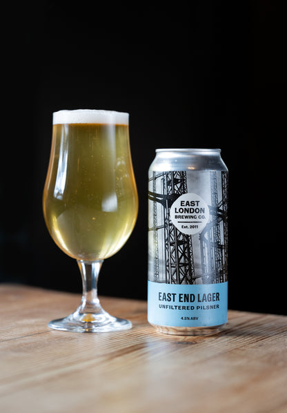 East End Lager 440ml Case of 12 Cans